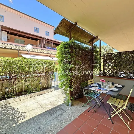 636 - Bilocale A Marcelli Al Villaggio Rosa, Con Portico E Terrazzo, Climatizzato - Spiaggia Al White Beach Club Inclusa